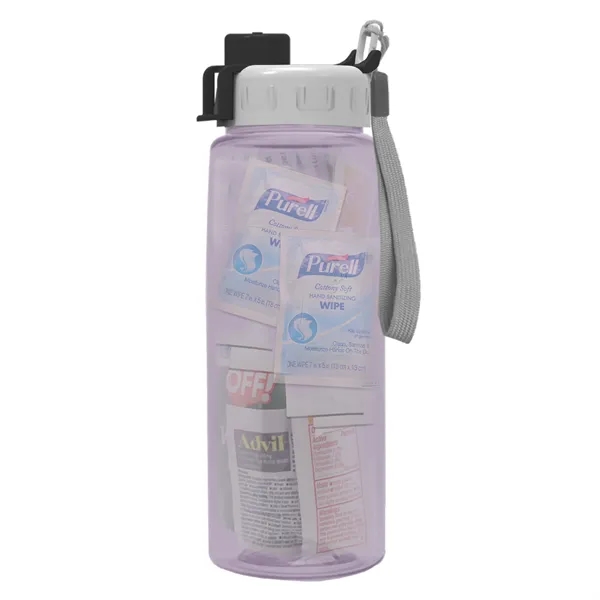 26 oz. Bottle Survival Kit - Snap Lid... from ASI 40480 Koozie Group