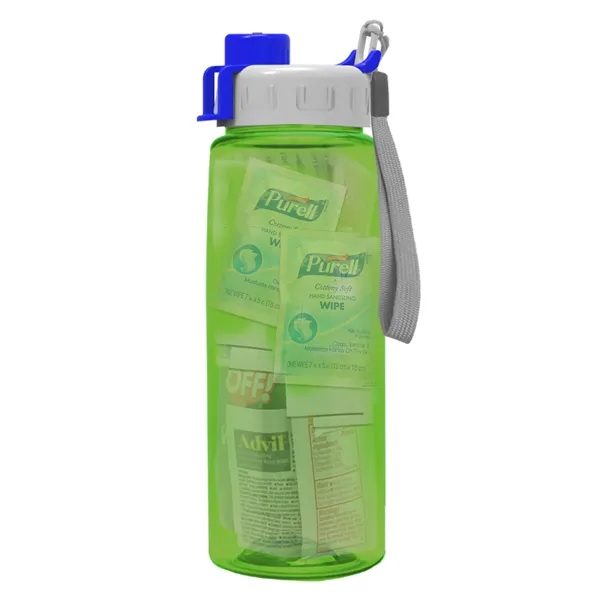 26 oz. Bottle Survival Kit - Snap Lid... from ASI 40480 Koozie Group