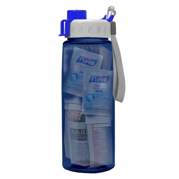 26 oz. Bottle Survival Kit - Snap Lid... from ASI 40480 Koozie Group