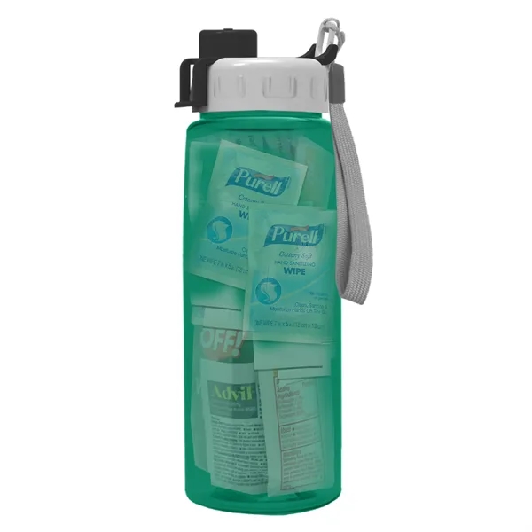 26 oz. Bottle Survival Kit - Snap Lid... from ASI 40480 Koozie Group