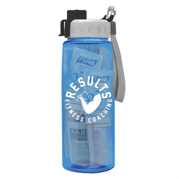 26 oz. Bottle Survival Kit - Snap Lid... from ASI 40480 Koozie Group