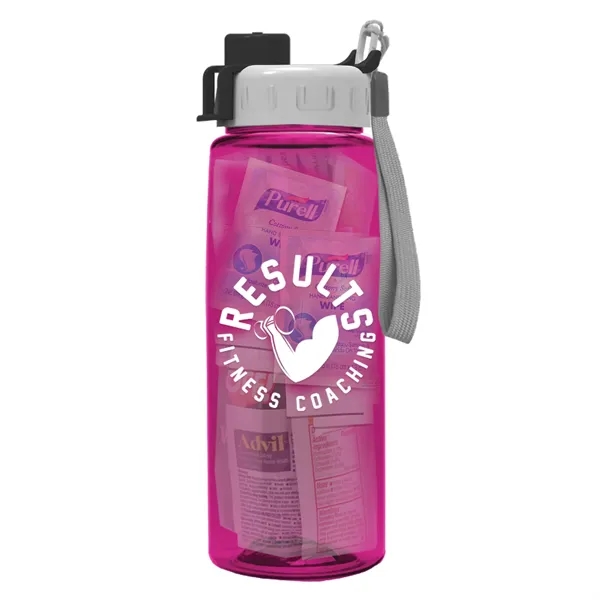 26 oz. Bottle Survival Kit - Snap Lid... from ASI 40480 Koozie Group