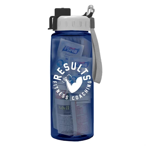 26 oz. Bottle Survival Kit - Snap Lid... from ASI 40480 Koozie Group