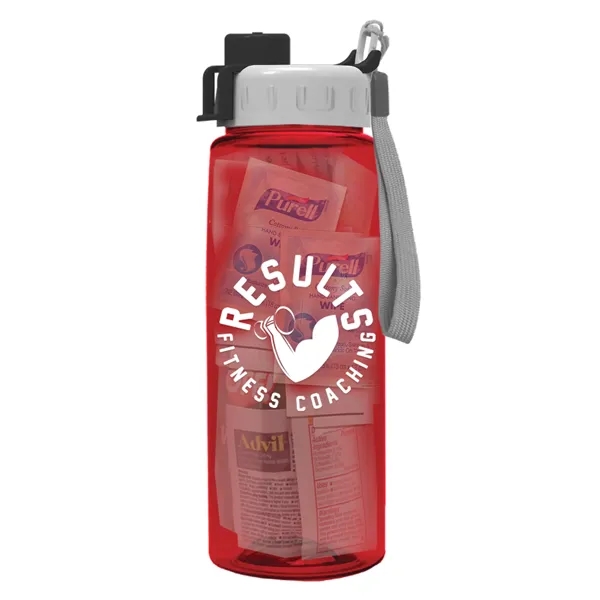 26 oz. Bottle Survival Kit - Snap Lid... from ASI 40480 Koozie Group