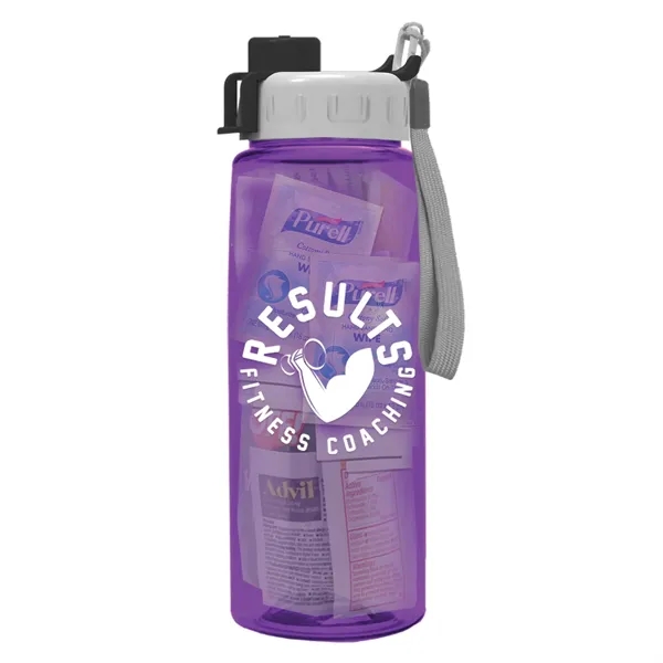 26 oz. Bottle Survival Kit - Snap Lid... from ASI 40480 Koozie Group