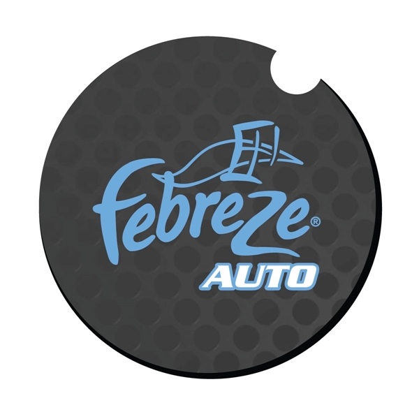 3" round coaster for vehicle cup holders.... from ASI 68366 Makana Line LLC