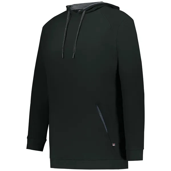 Hoodie with contrasting hood liner, slanted set-in front pocket with contrasting... from ASI 37461 Augusta Sportswear / Badger Sport Badger Sportswear Badger Sportswear Div. of Founder Sport Group