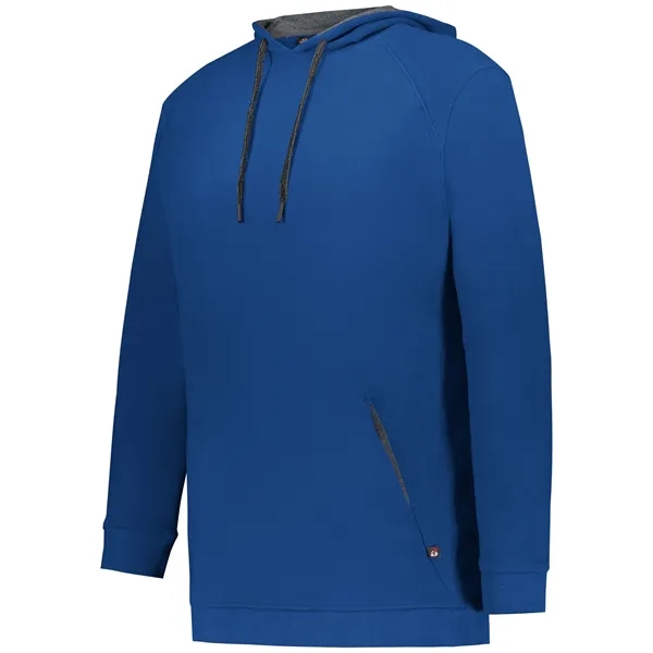 Hoodie with contrasting hood liner, slanted set-in front pocket with contrasting... from ASI 37461 Augusta Sportswear / Badger Sport Badger Sportswear Badger Sportswear Div. of Founder Sport Group
