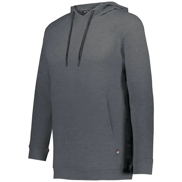Hoodie with contrasting hood liner, slanted set-in front pocket with contrasting... from ASI 37461 Augusta Sportswear / Badger Sport Badger Sportswear Badger Sportswear Div. of Founder Sport Group