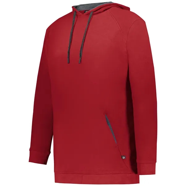 Hoodie with contrasting hood liner, slanted set-in front pocket with contrasting... from ASI 37461 Augusta Sportswear / Badger Sport Badger Sportswear Badger Sportswear Div. of Founder Sport Group