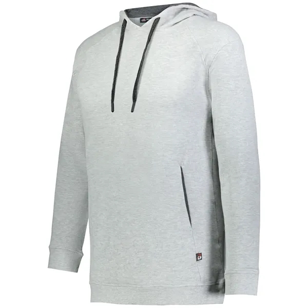 Hoodie with contrasting hood liner, slanted set-in front pocket with contrasting... from ASI 37461 Augusta Sportswear / Badger Sport Badger Sportswear Badger Sportswear Div. of Founder Sport Group
