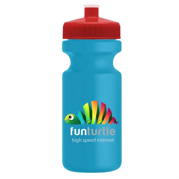 22 oz. Bike Bottle with Push pull lid. All colors are... from ASI 40480 Koozie Group