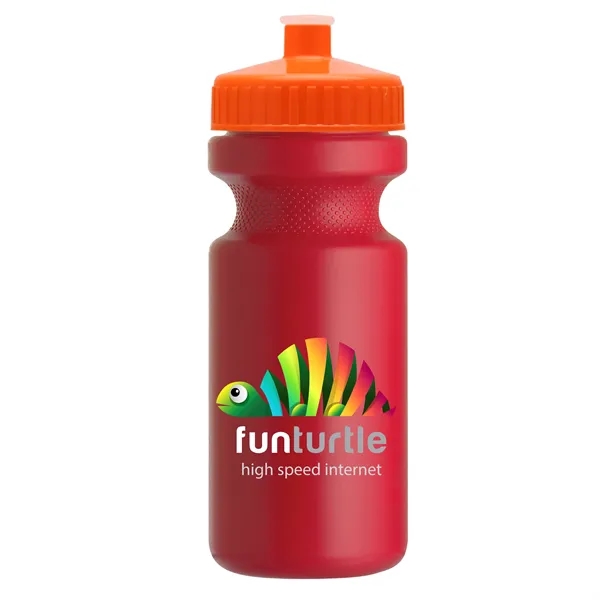 22 oz. Bike Bottle with Push pull lid. All colors are... from ASI 40480 Koozie Group