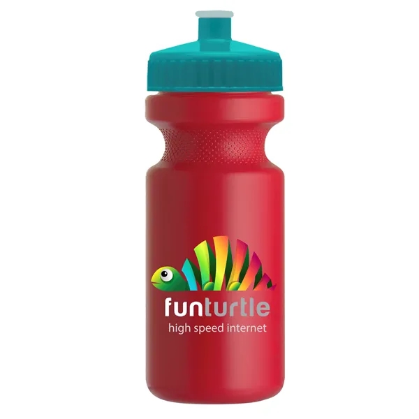 22 oz. Bike Bottle with Push pull lid. All colors are... from ASI 40480 Koozie Group