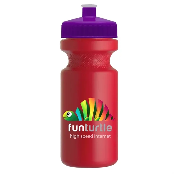 22 oz. Bike Bottle with Push pull lid. All colors are... from ASI 40480 Koozie Group