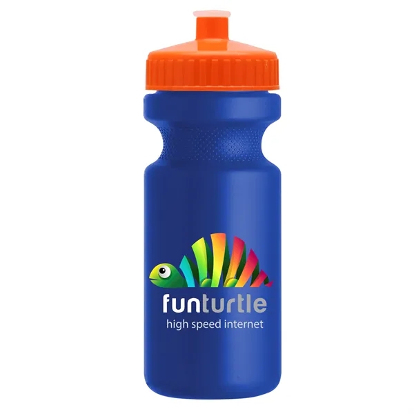 22 oz. Bike Bottle with Push pull lid. All colors are... from ASI 40480 Koozie Group