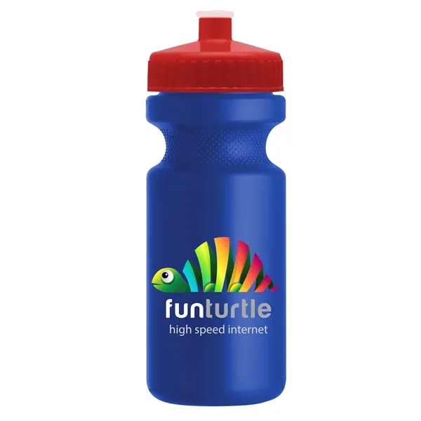 22 oz. Bike Bottle with Push pull lid. All colors are... from ASI 40480 Koozie Group