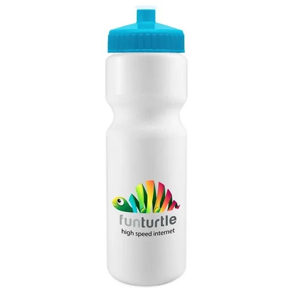 28 oz Sports bottle with push pull cap and contour grip... from ASI 40480 Koozie Group