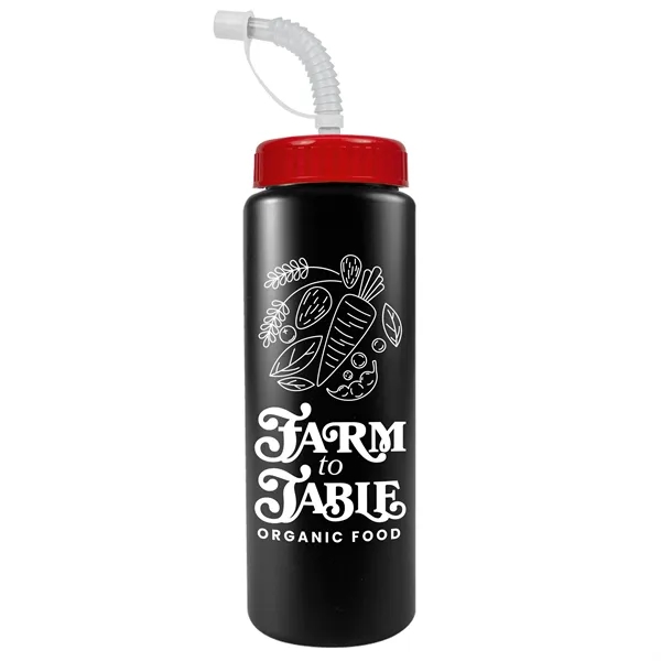 32 Oz. Sports Bottle W/ Straw Cap... from ASI 40480 Koozie Group