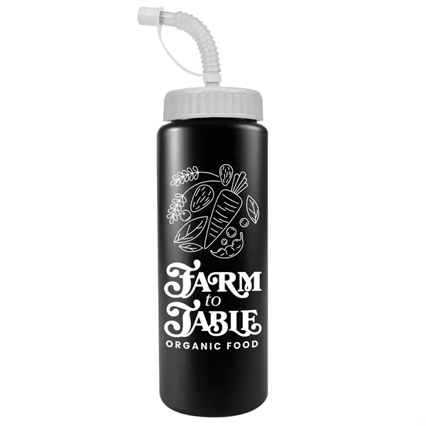32 Oz. Sports Bottle W/ Straw Cap... from ASI 40480 Koozie Group