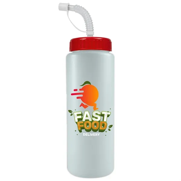 32 Oz. Sports Bottle W/ Straw Cap... from ASI 40480 Koozie Group