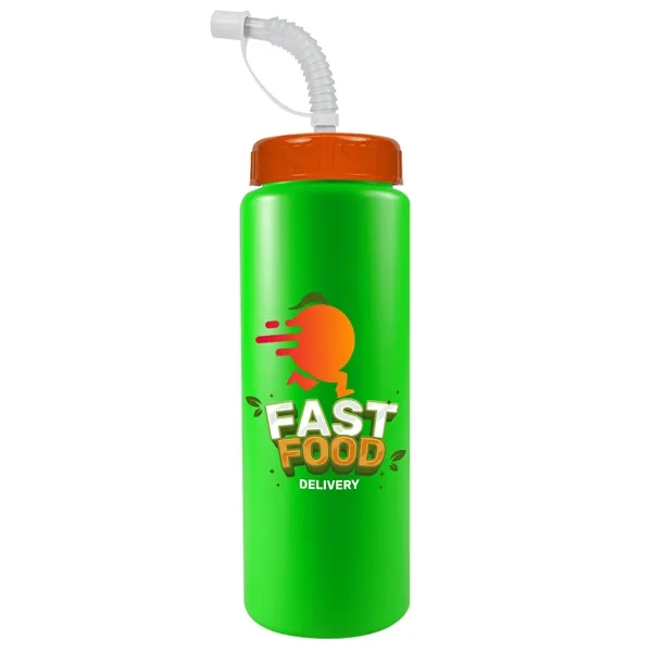 32 Oz. Sports Bottle W/ Straw Cap... from ASI 40480 Koozie Group
