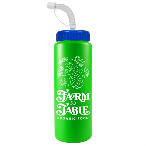 32 Oz. Sports Bottle W/ Straw Cap... from ASI 40480 Koozie Group