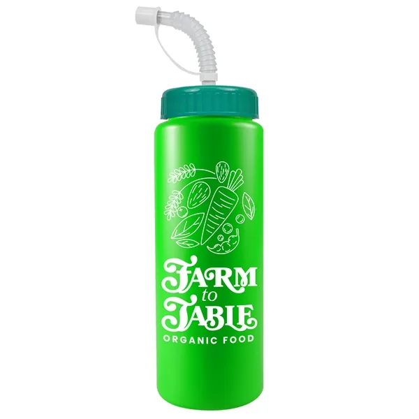 32 Oz. Sports Bottle W/ Straw Cap... from ASI 40480 Koozie Group