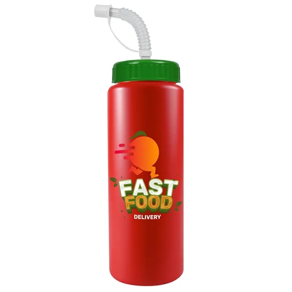 32 Oz. Sports Bottle W/ Straw Cap... from ASI 40480 Koozie Group
