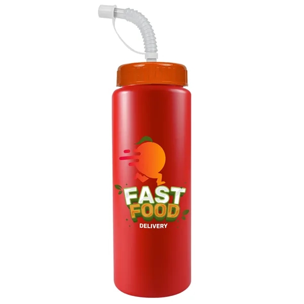 32 Oz. Sports Bottle W/ Straw Cap... from ASI 40480 Koozie Group