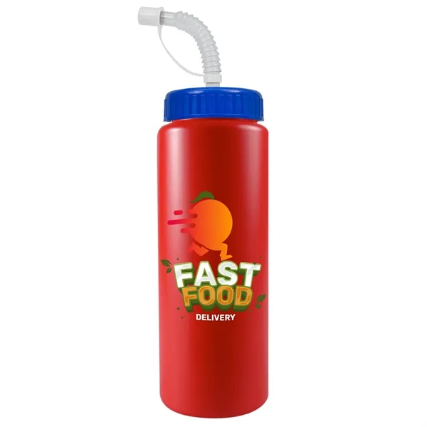32 Oz. Sports Bottle W/ Straw Cap... from ASI 40480 Koozie Group