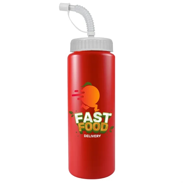32 Oz. Sports Bottle W/ Straw Cap... from ASI 40480 Koozie Group