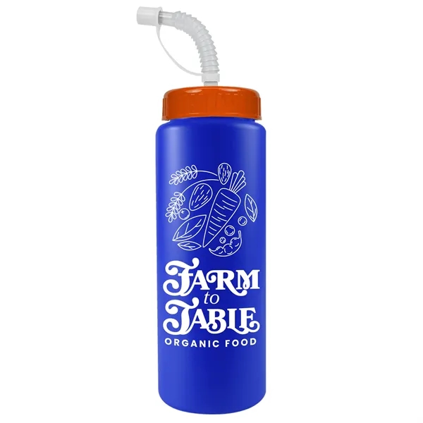 32 Oz. Sports Bottle W/ Straw Cap... from ASI 40480 Koozie Group
