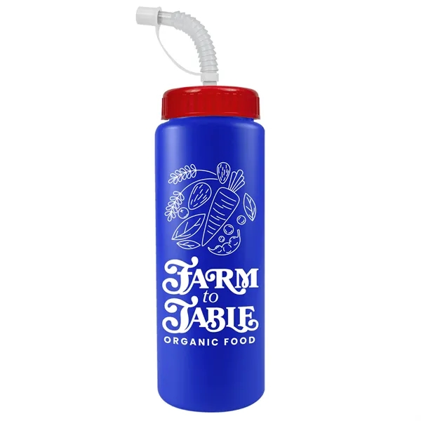 32 Oz. Sports Bottle W/ Straw Cap... from ASI 40480 Koozie Group