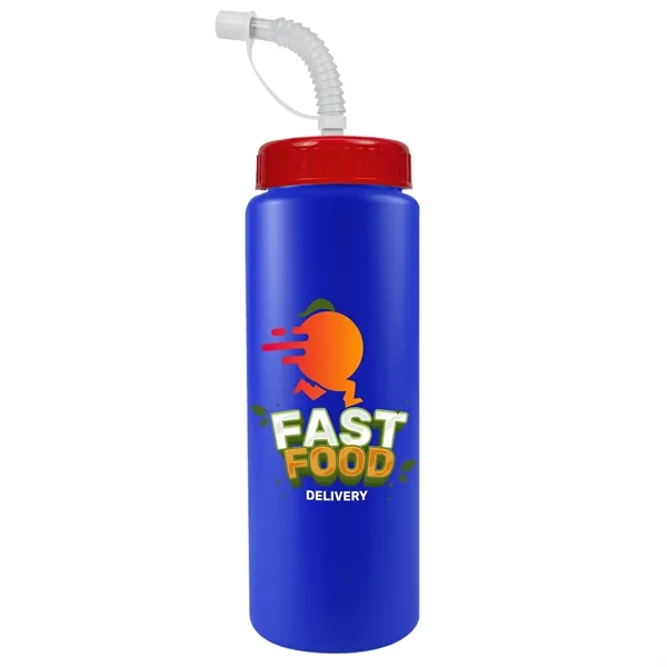 32 Oz. Sports Bottle W/ Straw Cap... from ASI 40480 Koozie Group