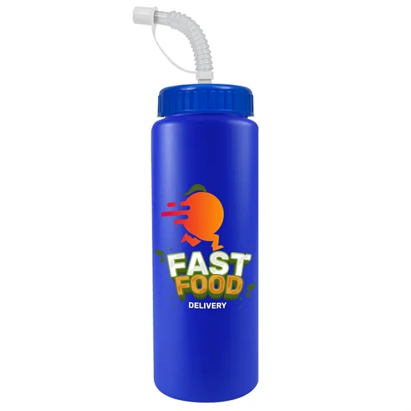 32 Oz. Sports Bottle W/ Straw Cap... from ASI 40480 Koozie Group