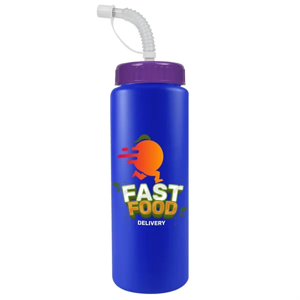 32 Oz. Sports Bottle W/ Straw Cap... from ASI 40480 Koozie Group