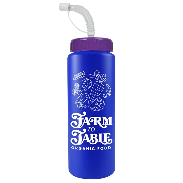 32 Oz. Sports Bottle W/ Straw Cap... from ASI 40480 Koozie Group