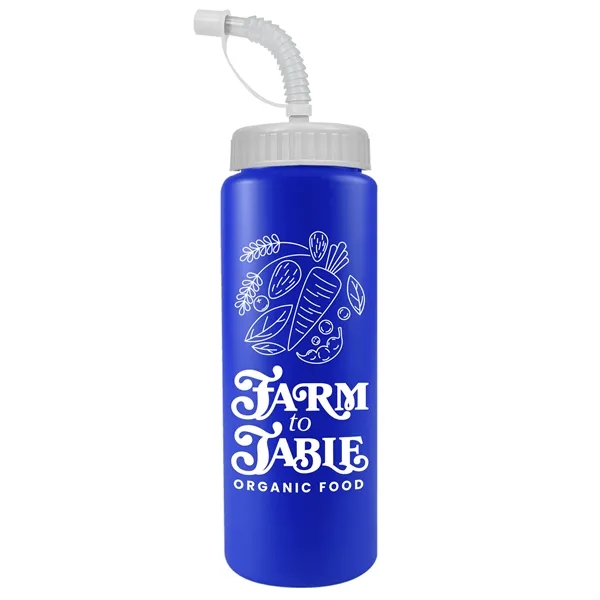 32 Oz. Sports Bottle W/ Straw Cap... from ASI 40480 Koozie Group