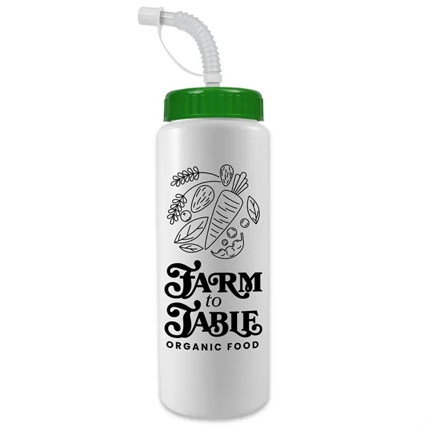 32 Oz. Sports Bottle W/ Straw Cap... from ASI 40480 Koozie Group