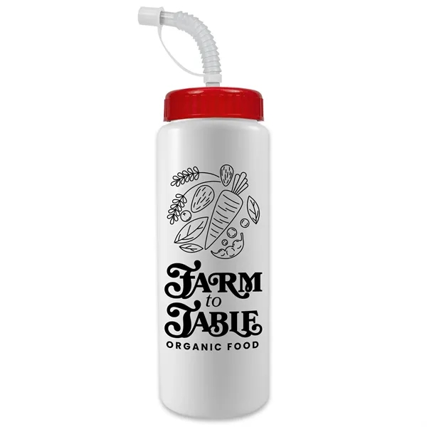 32 Oz. Sports Bottle W/ Straw Cap... from ASI 40480 Koozie Group