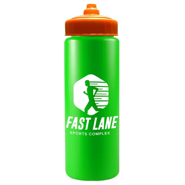 The Sports Quart - 32 oz. Sports Bottle. Hands-free valve lid... from ASI 40480 Koozie Group