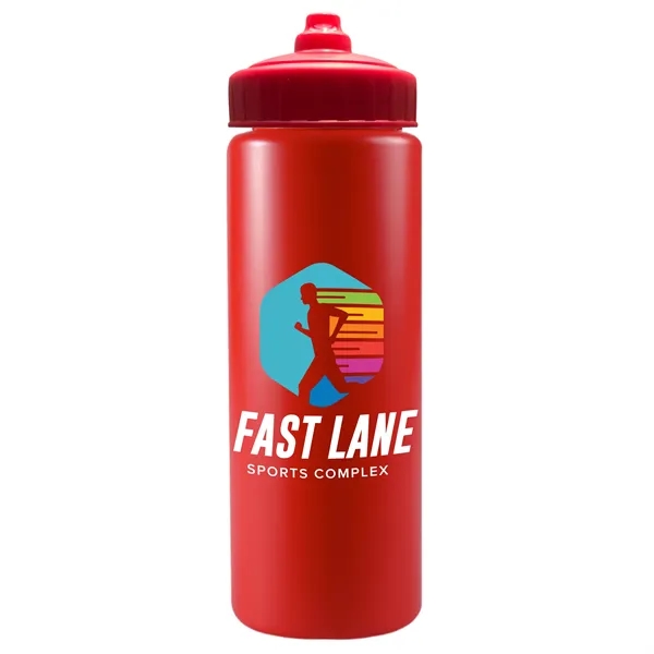 The Sports Quart - 32 oz. Sports Bottle. Hands-free valve lid... from ASI 40480 Koozie Group