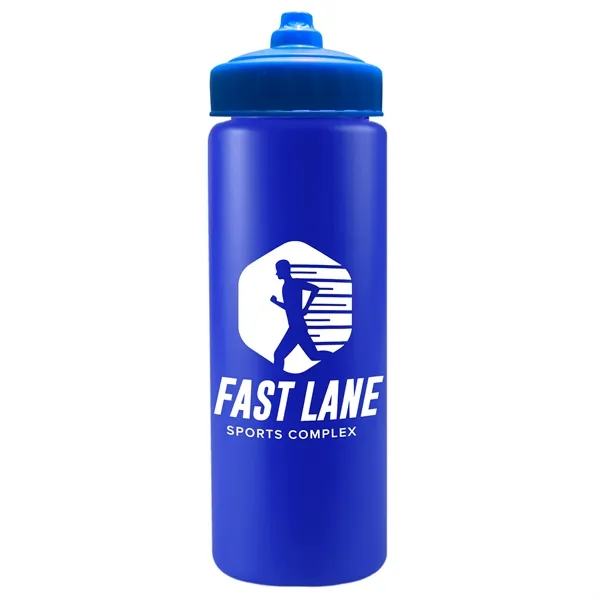 The Sports Quart - 32 oz. Sports Bottle. Hands-free valve lid... from ASI 40480 Koozie Group