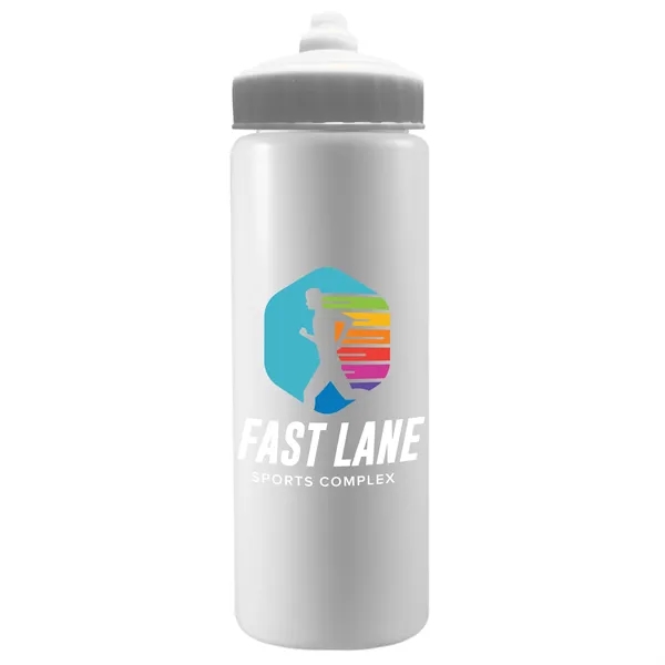 The Sports Quart - 32 oz. Sports Bottle. Hands-free valve lid... from ASI 40480 Koozie Group