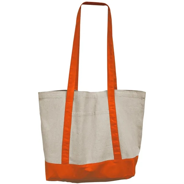 20.5" W x 13" H x 7" D Cotton Tote Bag... from ASI 40480 Koozie Group