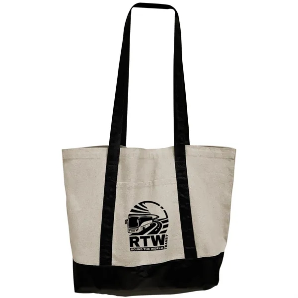 20.5" W x 13" H x 7" D Cotton Tote Bag... from ASI 40480 Koozie Group