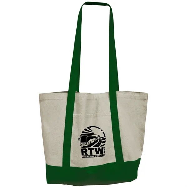 20.5" W x 13" H x 7" D Cotton Tote Bag... from ASI 40480 Koozie Group