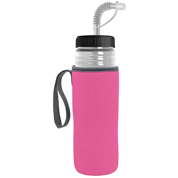 Garyline® Lifeguard Bottle with Straw Lid and Insulated C...... from ASI 40480 Koozie Group