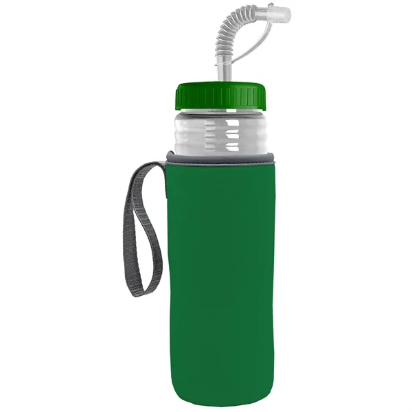Garyline® Lifeguard Bottle with Straw Lid and Insulated C...... from ASI 40480 Koozie Group